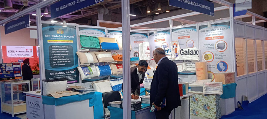 INDIA Mattresstech expo held at IEML , New Delhi